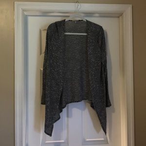 Black and white light weight cardigan